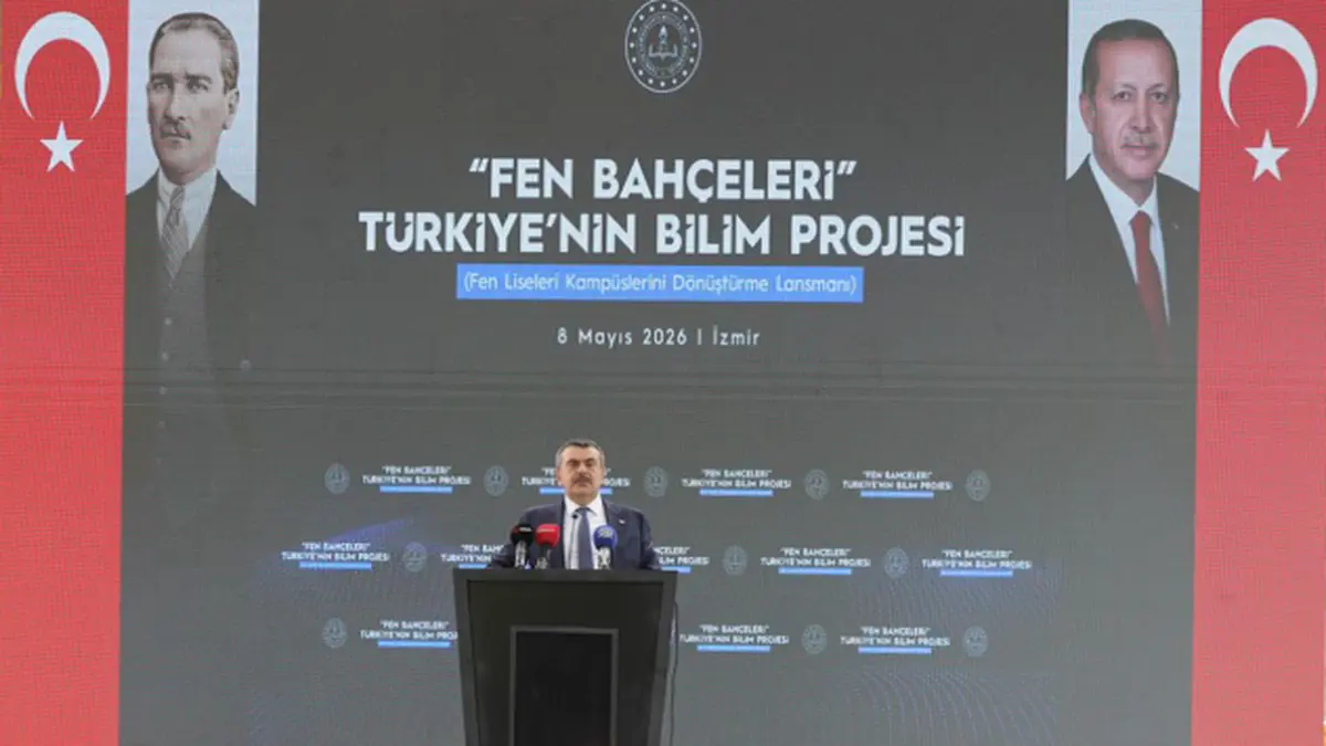 Bakan Tekin Fen Bahçeleri Projesi Tanıtım Programı’nda Konuştu