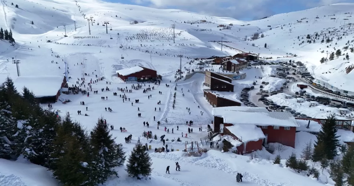 Çambaşı Yaylası’nda 21. Kış Festivali Renkli Görüntülere Sahne Oldu
