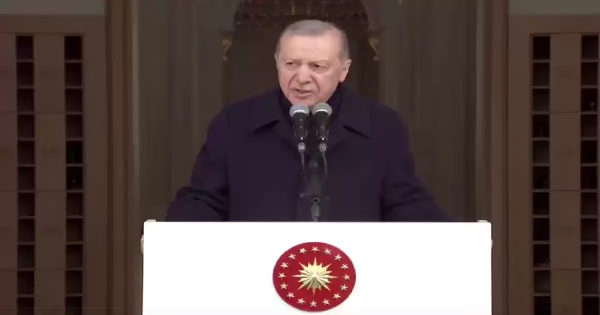 Cumhurbaşkanı Erdoğan: Şehirlerimiz camiler etrafında şekillenmiştir