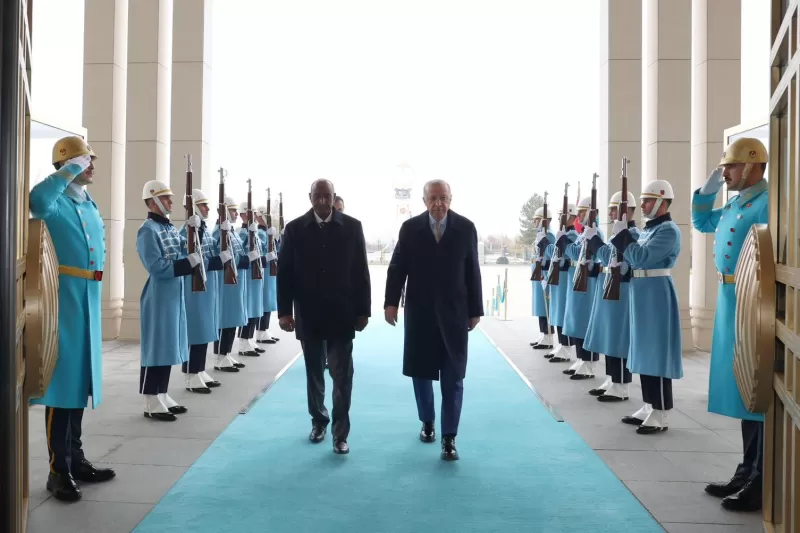 Cumhurbaşkanı Erdoğan, Sudan liderini ağırladı