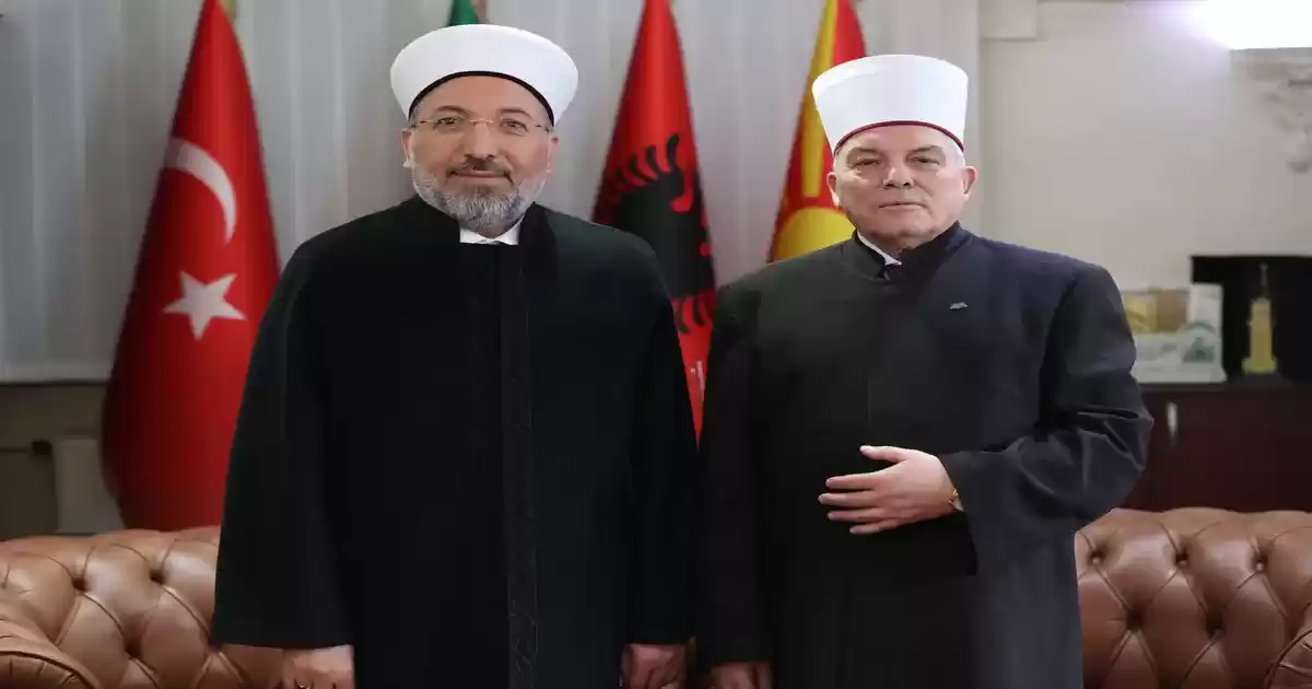 Diyanet İşleri Başkanı Safi Arpaguş’tan Kuzey Makedonya’da Ramazan Temasları
