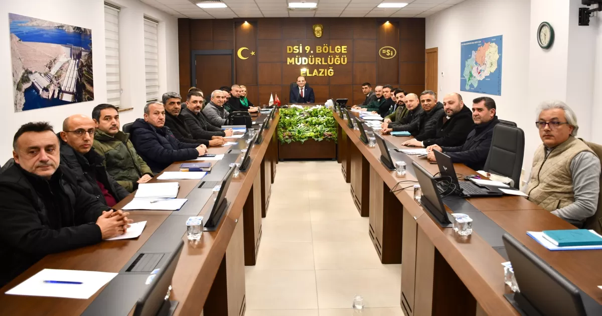 DSİ 9. Bölge Müdürlüğünde 2026 Yılı Sulama Sezonu Öncesi Değerlendirme Toplantısı Yapıldı