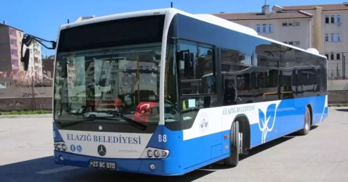 Elazığ’da Bayramda Toplu Taşıma Ücretsiz