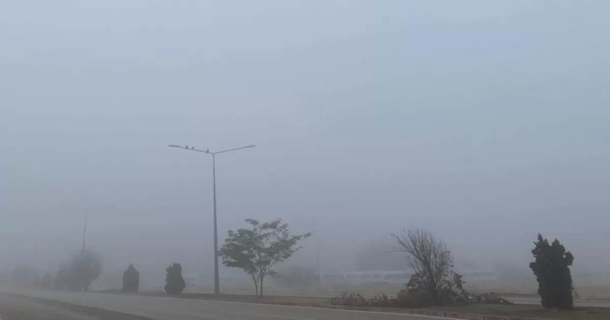Elazığ’da Sis Etkisini Gösterdi
