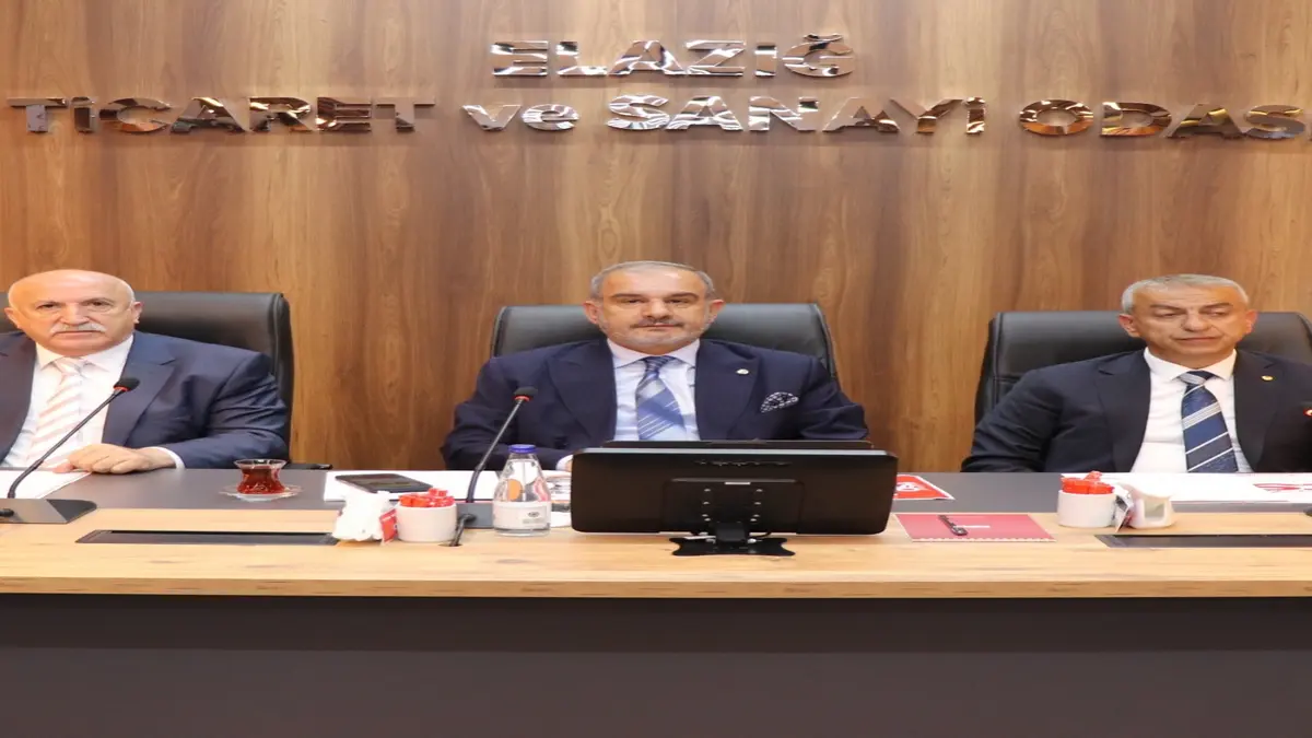 Elazığ Ticaret ve Sanayi Odası Toplantısında Sanayi Sitesi ve Ekonomik Sorunlar Masaya Yatırıldı