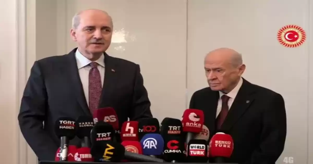 Kurtulmuş, Bahçeli'ye Terörsüz Türkiye Hedefi İçin Teşekkür Ziyareti Gerçekleştirdi