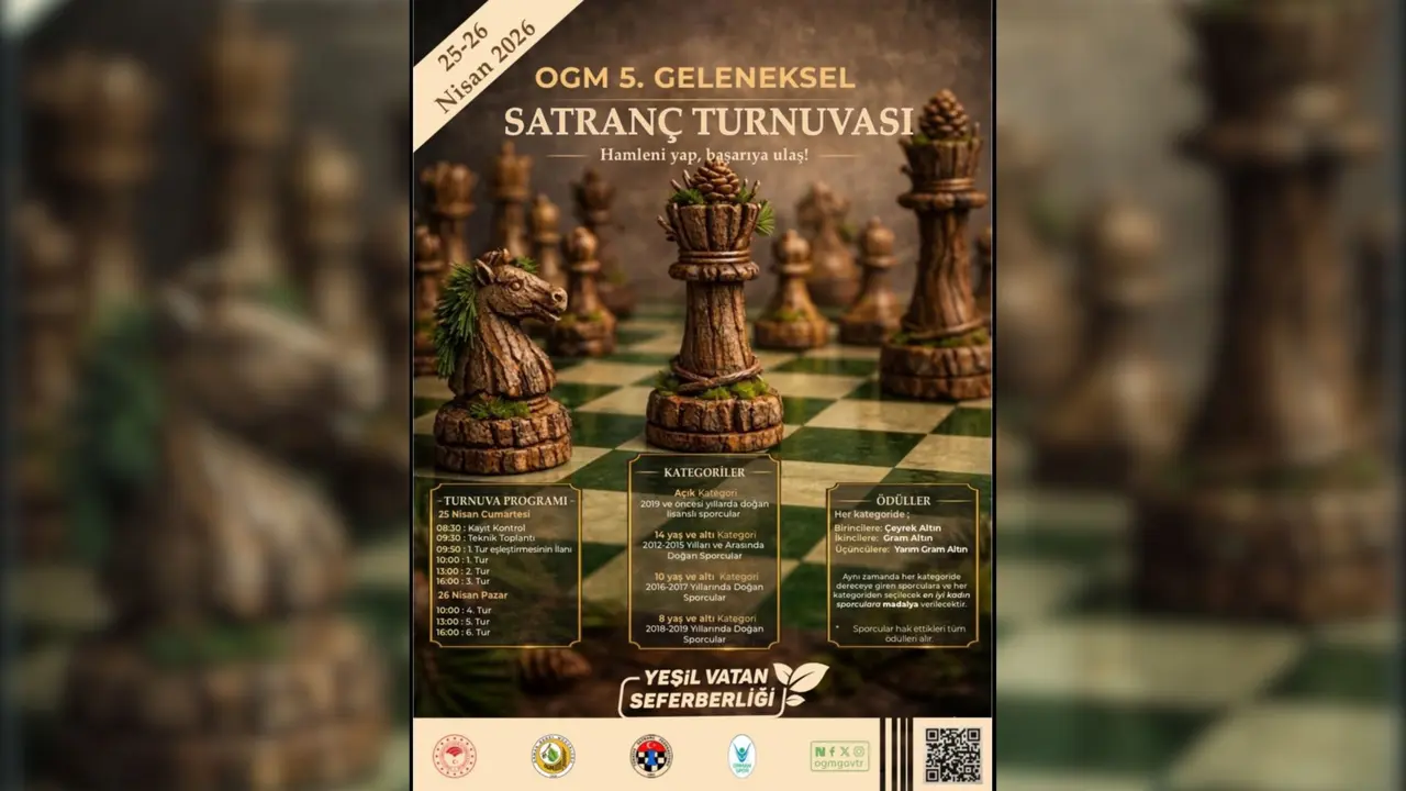 OGM 5. Geleneksel Satranç Turnuvası Düzenleniyor