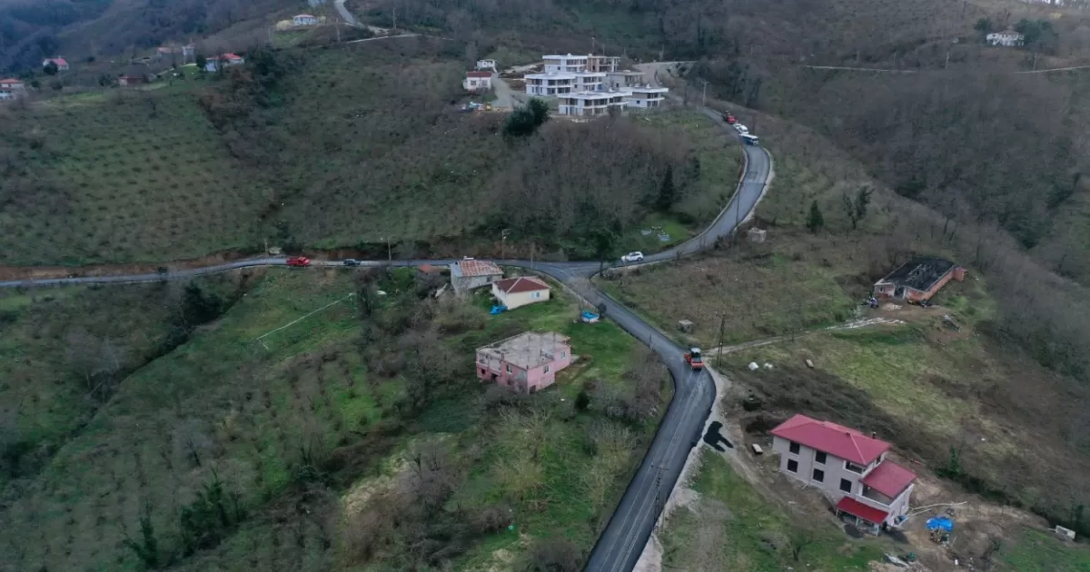 Ordu’da 40 yıllık yol hasreti sona erdi