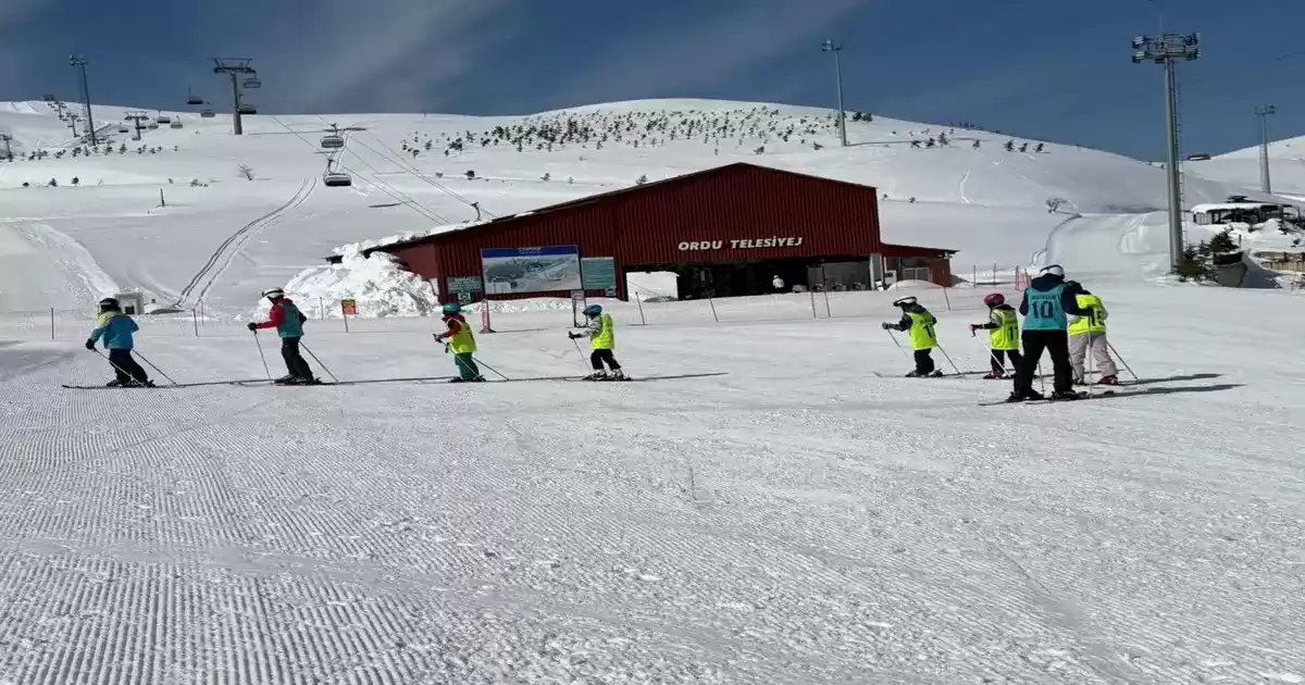 Ordu’da gençler kayak sporuna kazandırılacak
