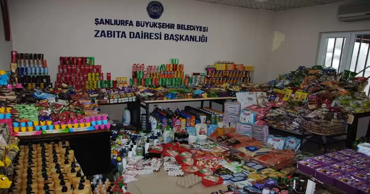 Şanlıurfa’da Bayram Öncesi Sıkı Denetim: 6 Milyon TL’lik Sağlıksız Gıda Toplatıldı