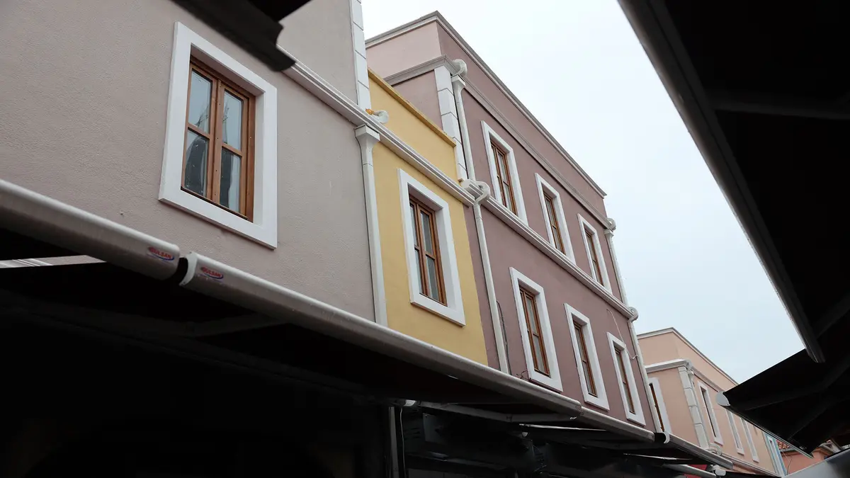 Tarihi Uzunçarşı’da Restorasyon Hız Kesmeden Sürüyor