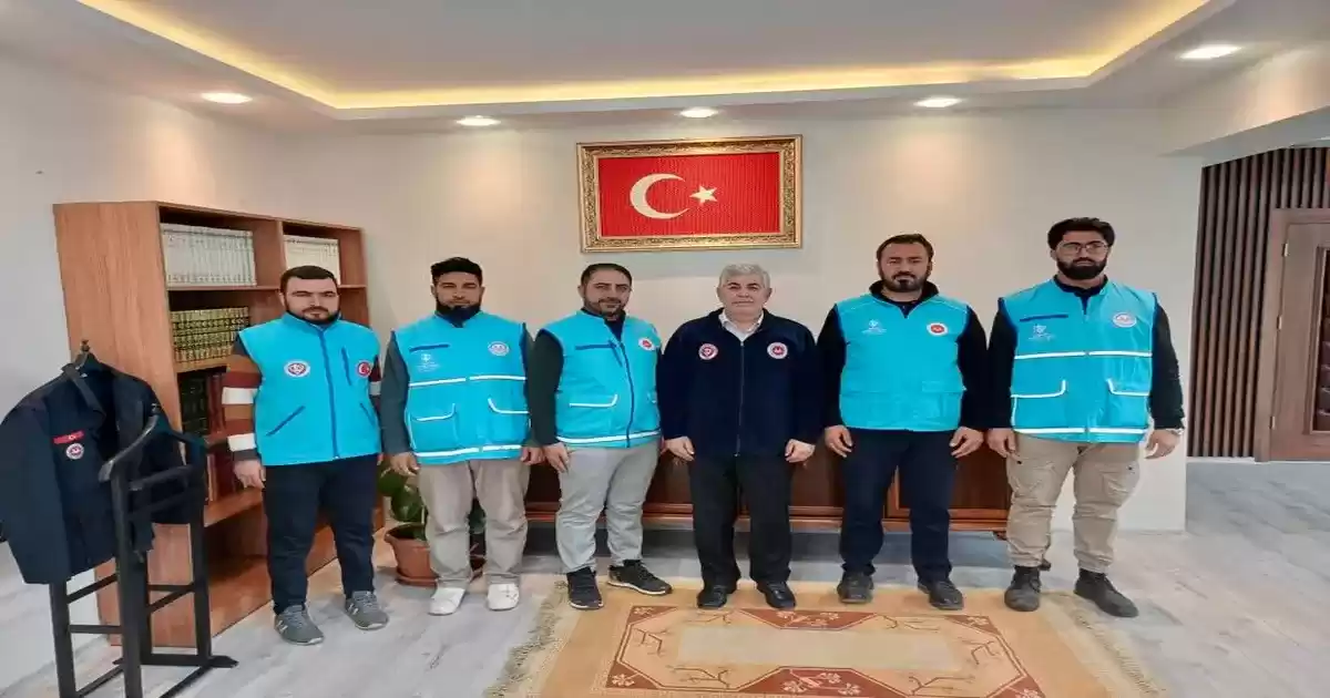 TDV Arama Kurtarma Ekibi’nden Elazığ İl Müftüsü Bingöl’e Ziyaret