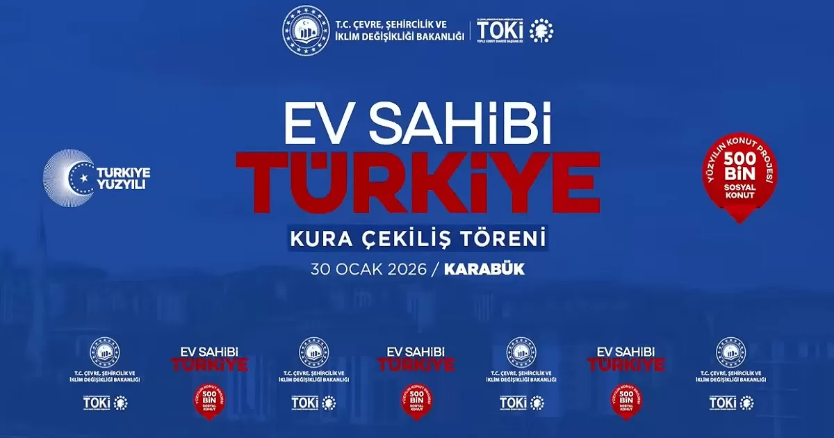 TOKİ’den 3 İlde Büyük Kura: 7 Bin 287 Konutun Hak Sahibi Belli Oldu