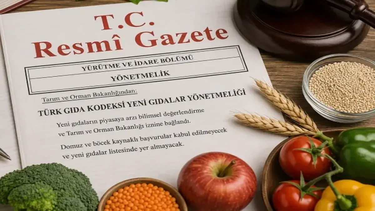 Türk Gıda Kodeksi’ne Yeni Gıdalar Yönetmeliği Yürürlüğe Girdi