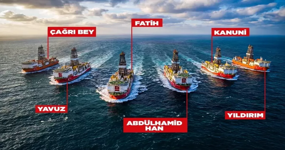 Türkiye enerji filosunu güçlendirdi! Dünyanın en büyük 4. enerji filosu